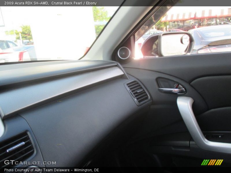 Crystal Black Pearl / Ebony 2009 Acura RDX SH-AWD