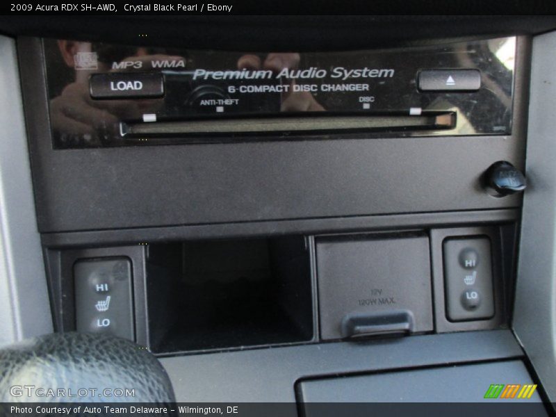 Crystal Black Pearl / Ebony 2009 Acura RDX SH-AWD