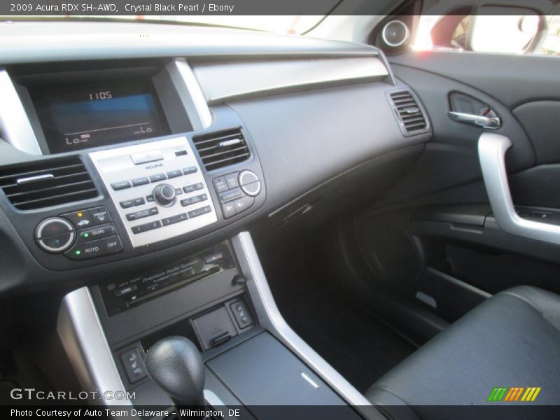 Crystal Black Pearl / Ebony 2009 Acura RDX SH-AWD