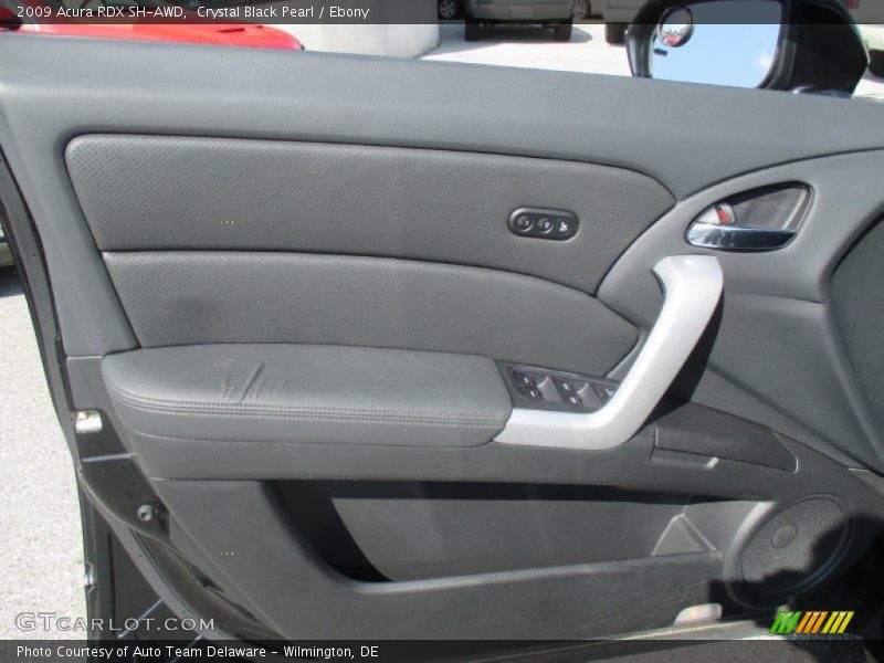 Crystal Black Pearl / Ebony 2009 Acura RDX SH-AWD
