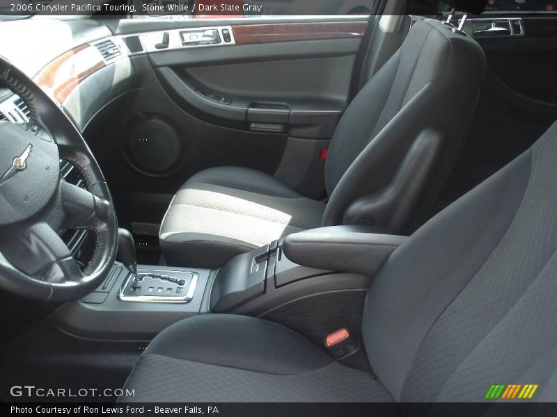 Stone White / Dark Slate Gray 2006 Chrysler Pacifica Touring