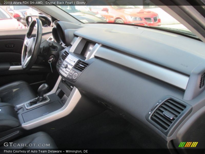 Crystal Black Pearl / Ebony 2009 Acura RDX SH-AWD