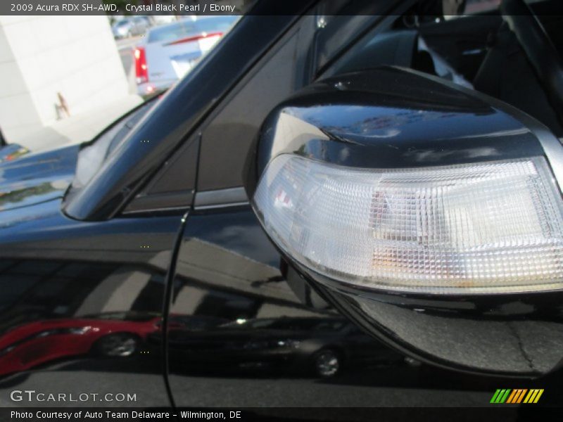 Crystal Black Pearl / Ebony 2009 Acura RDX SH-AWD