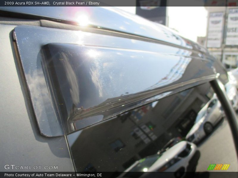 Crystal Black Pearl / Ebony 2009 Acura RDX SH-AWD