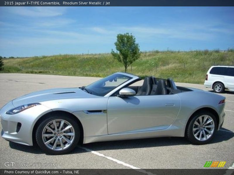  2015 F-TYPE Convertible Rhodium Silver Metallic