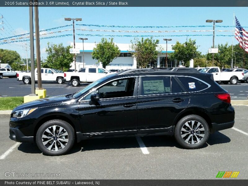  2016 Outback 3.6R Limited Crystal Black Silica