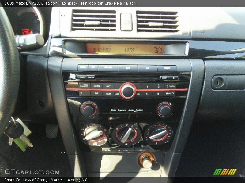 Metropolitan Gray Mica / Black 2009 Mazda MAZDA3 s Sport Hatchback