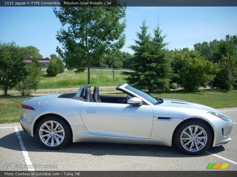  2015 F-TYPE Convertible Rhodium Silver Metallic