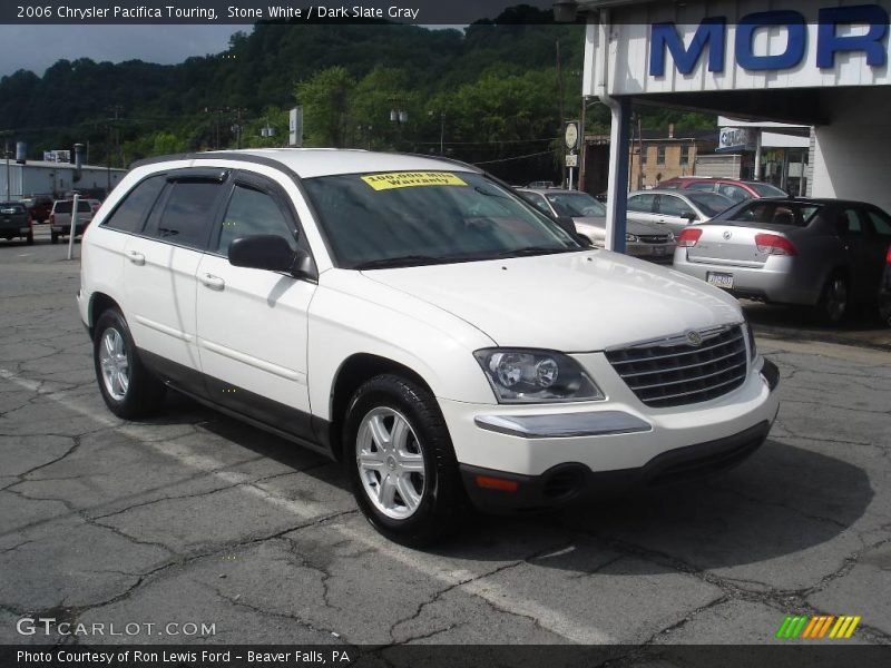 Stone White / Dark Slate Gray 2006 Chrysler Pacifica Touring