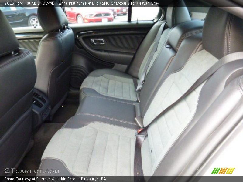 Rear Seat of 2015 Taurus SHO AWD