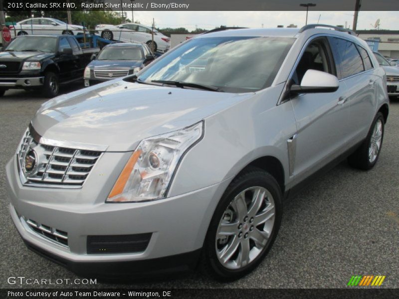 Radiant Silver Metallic / Ebony/Ebony 2015 Cadillac SRX FWD