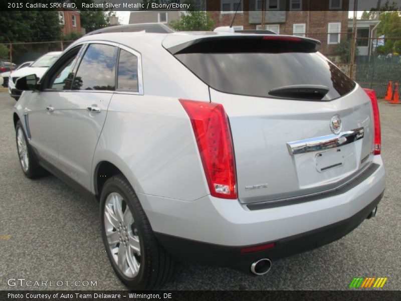 Radiant Silver Metallic / Ebony/Ebony 2015 Cadillac SRX FWD