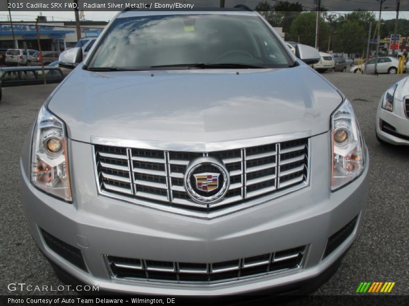 Radiant Silver Metallic / Ebony/Ebony 2015 Cadillac SRX FWD