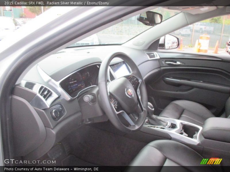 Radiant Silver Metallic / Ebony/Ebony 2015 Cadillac SRX FWD