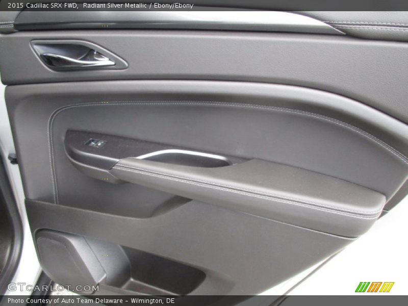 Radiant Silver Metallic / Ebony/Ebony 2015 Cadillac SRX FWD