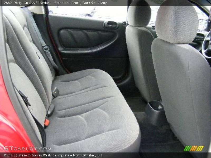Inferno Red Pearl / Dark Slate Gray 2002 Dodge Stratus SE Sedan