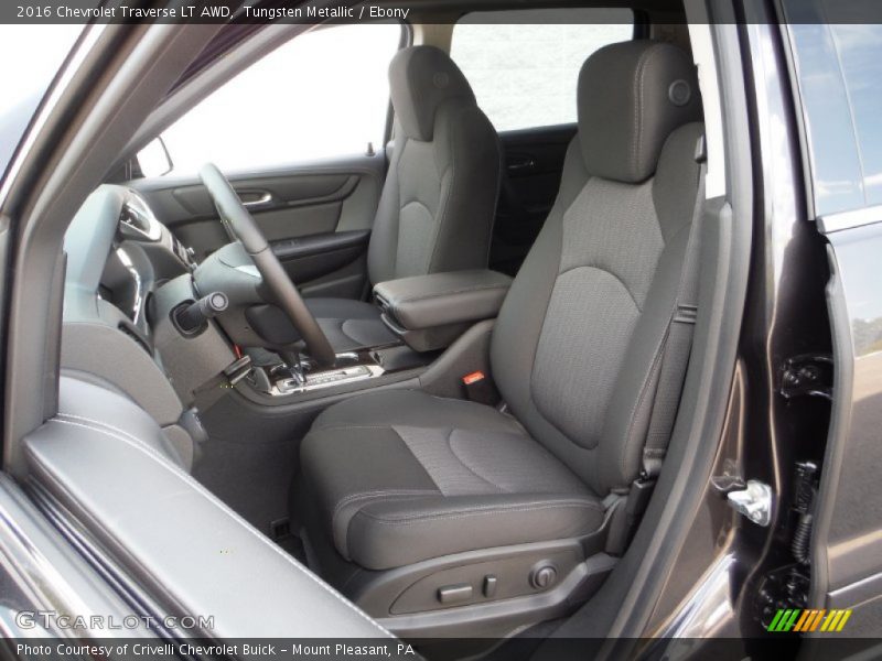 Tungsten Metallic / Ebony 2016 Chevrolet Traverse LT AWD