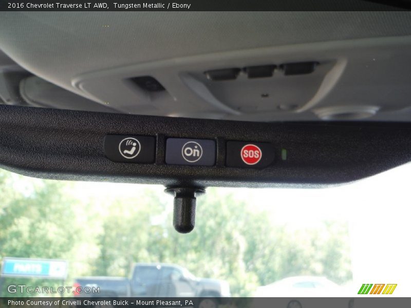 Tungsten Metallic / Ebony 2016 Chevrolet Traverse LT AWD