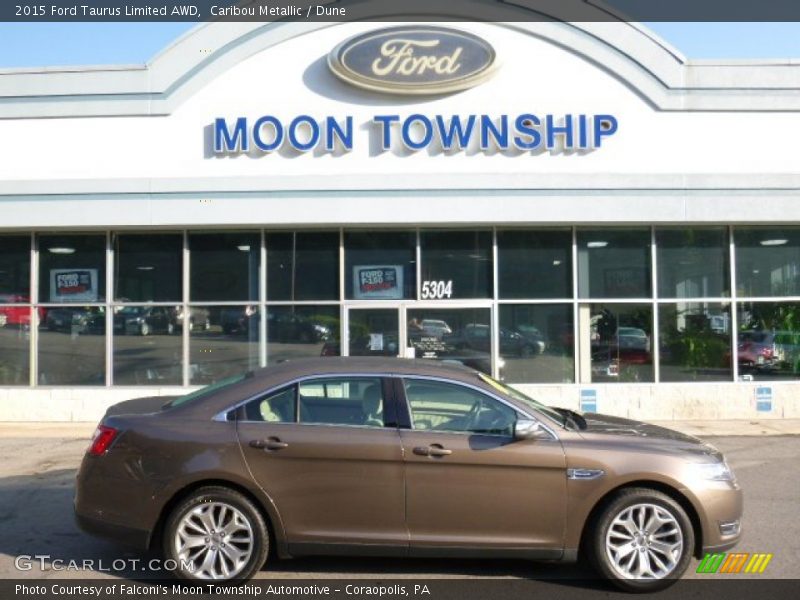 Caribou Metallic / Dune 2015 Ford Taurus Limited AWD