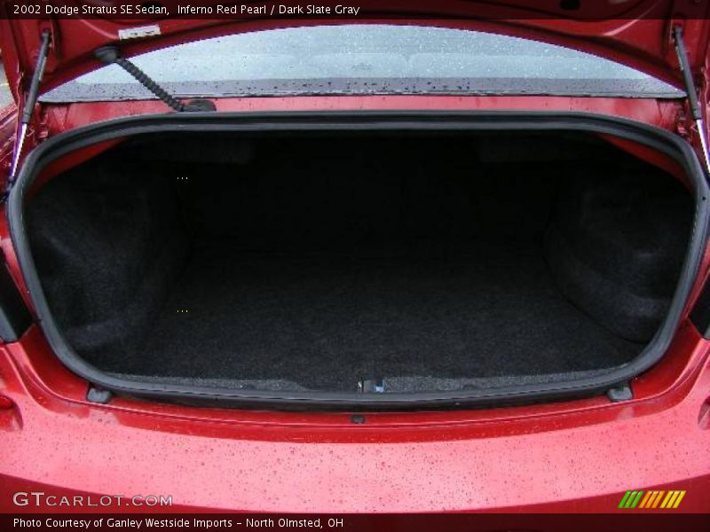 Inferno Red Pearl / Dark Slate Gray 2002 Dodge Stratus SE Sedan
