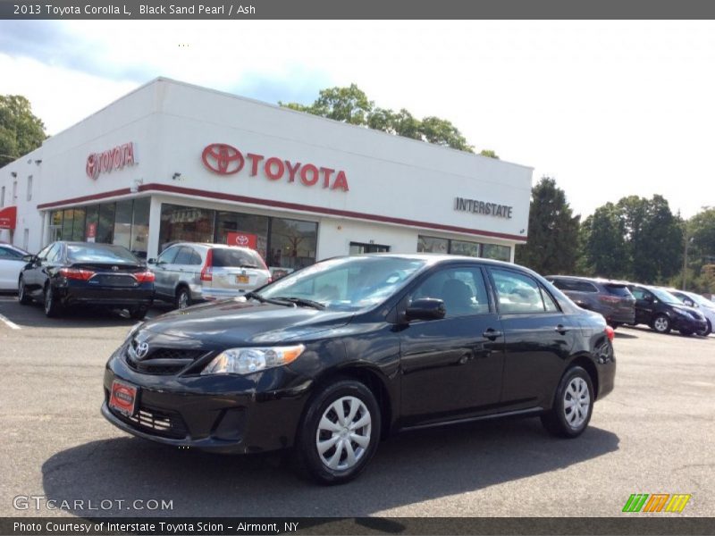 Black Sand Pearl / Ash 2013 Toyota Corolla L