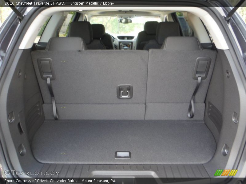 Tungsten Metallic / Ebony 2016 Chevrolet Traverse LT AWD