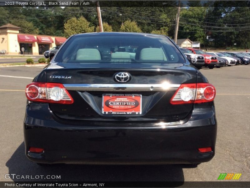 Black Sand Pearl / Ash 2013 Toyota Corolla L