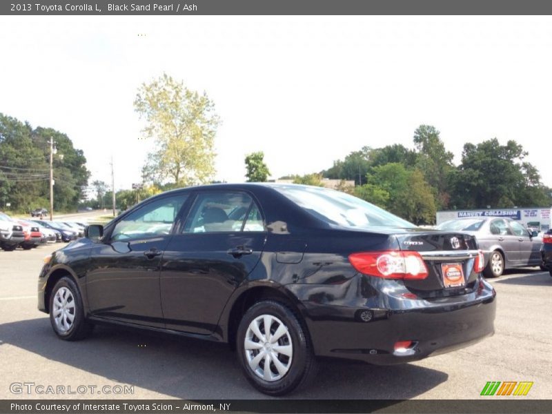 Black Sand Pearl / Ash 2013 Toyota Corolla L