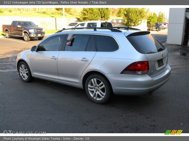 Reflex Silver Metallic / Titan Black 2013 Volkswagen Jetta TDI SportWagen