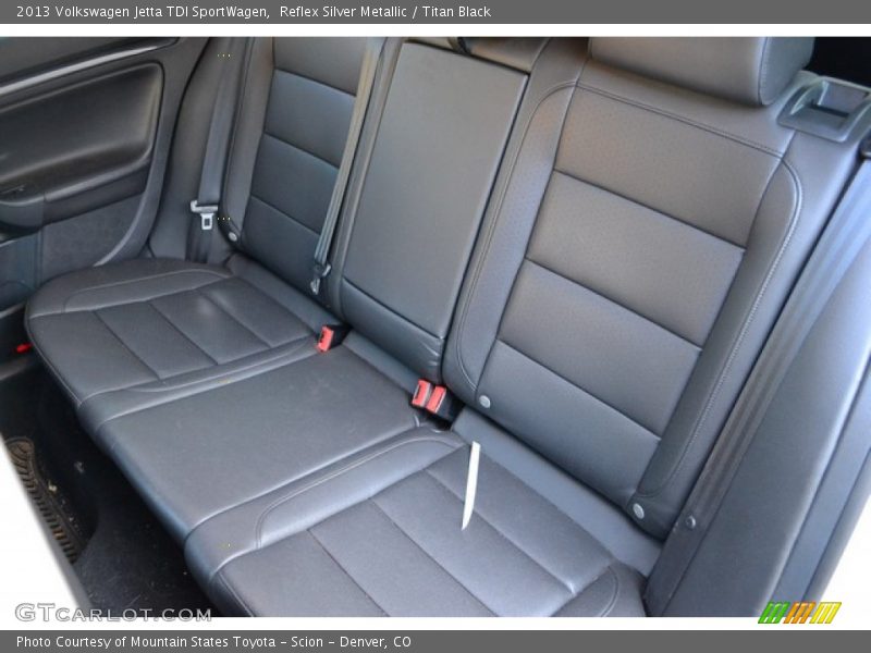 Reflex Silver Metallic / Titan Black 2013 Volkswagen Jetta TDI SportWagen