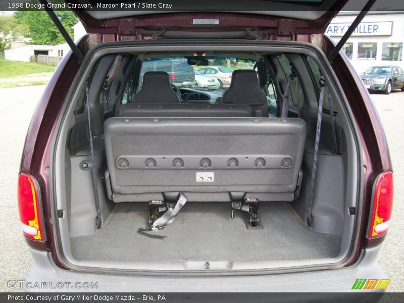 Maroon Pearl / Slate Gray 1998 Dodge Grand Caravan