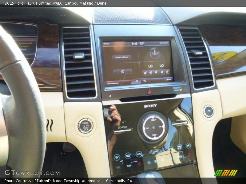 Caribou Metallic / Dune 2015 Ford Taurus Limited AWD