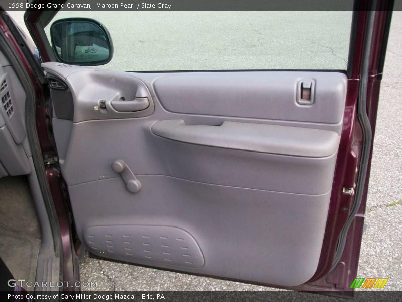 Maroon Pearl / Slate Gray 1998 Dodge Grand Caravan