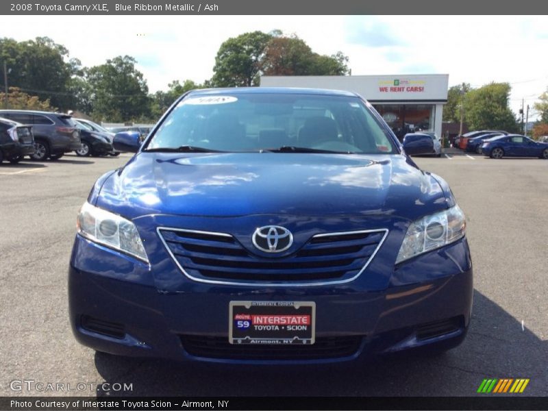 Blue Ribbon Metallic / Ash 2008 Toyota Camry XLE