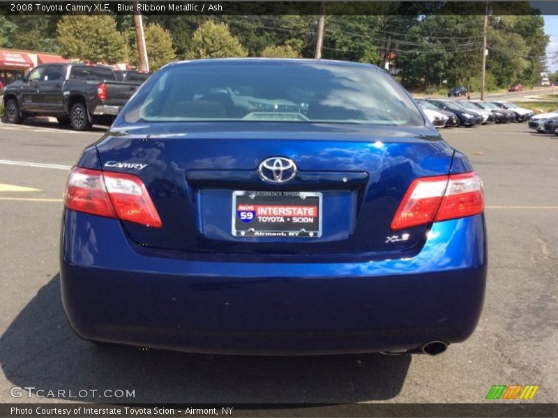 Blue Ribbon Metallic / Ash 2008 Toyota Camry XLE