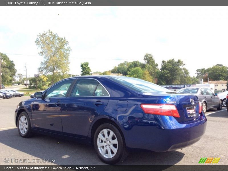 Blue Ribbon Metallic / Ash 2008 Toyota Camry XLE