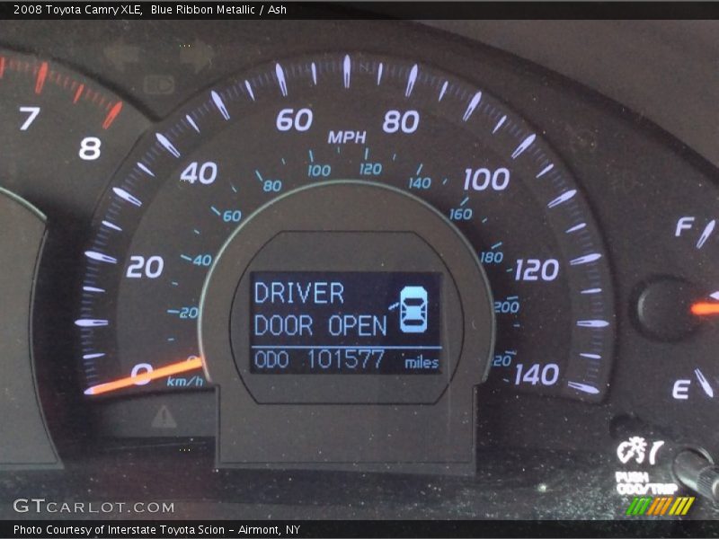 Blue Ribbon Metallic / Ash 2008 Toyota Camry XLE