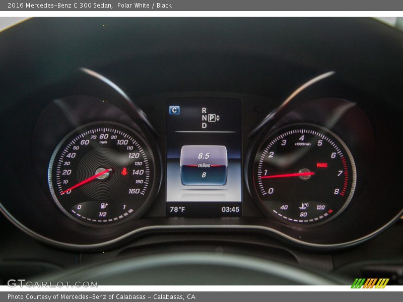  2016 C 300 Sedan 300 Sedan Gauges