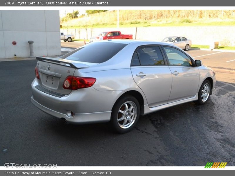 Classic Silver Metallic / Dark Charcoal 2009 Toyota Corolla S