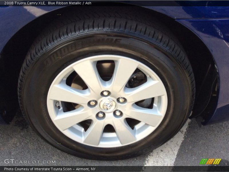 Blue Ribbon Metallic / Ash 2008 Toyota Camry XLE