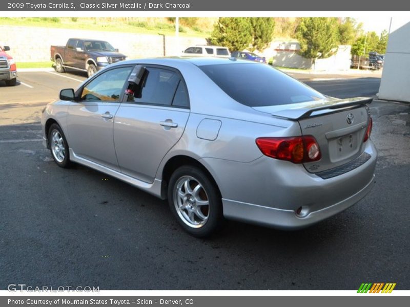 Classic Silver Metallic / Dark Charcoal 2009 Toyota Corolla S