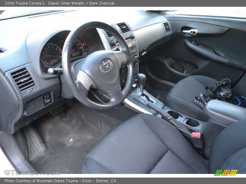 Classic Silver Metallic / Dark Charcoal 2009 Toyota Corolla S