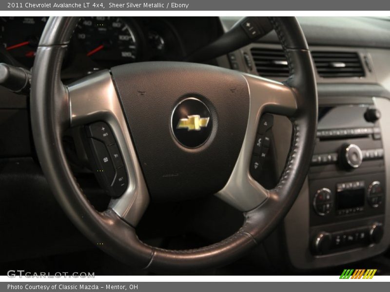 Sheer Silver Metallic / Ebony 2011 Chevrolet Avalanche LT 4x4