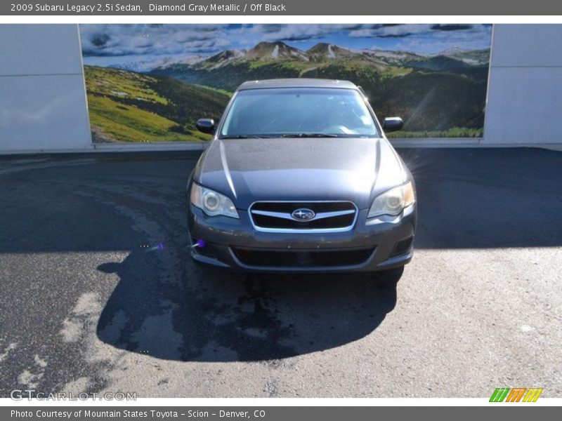 Diamond Gray Metallic / Off Black 2009 Subaru Legacy 2.5i Sedan