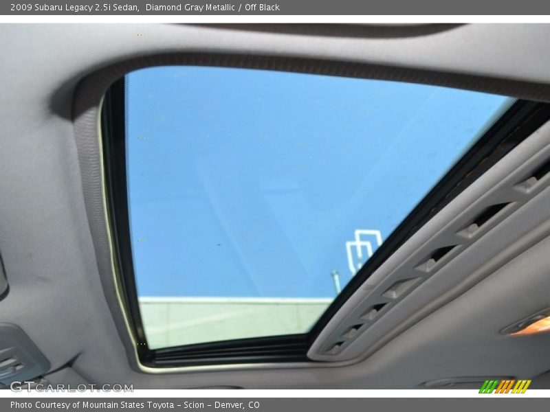 Diamond Gray Metallic / Off Black 2009 Subaru Legacy 2.5i Sedan