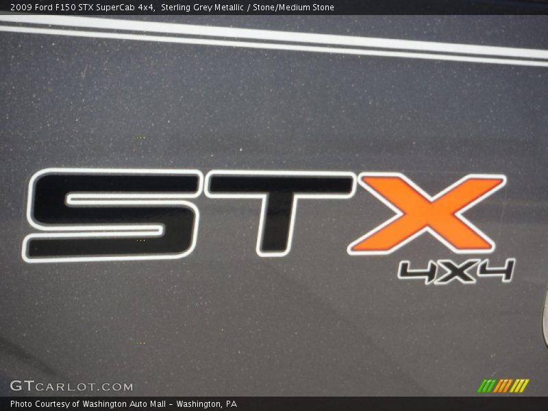 Sterling Grey Metallic / Stone/Medium Stone 2009 Ford F150 STX SuperCab 4x4