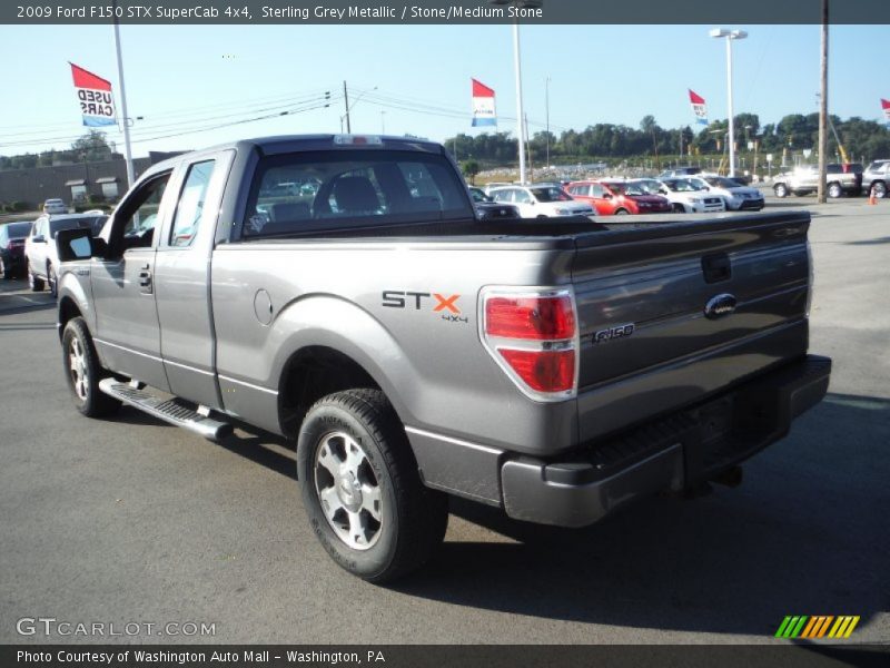Sterling Grey Metallic / Stone/Medium Stone 2009 Ford F150 STX SuperCab 4x4