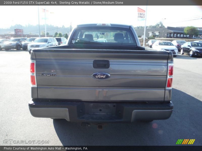 Sterling Grey Metallic / Stone/Medium Stone 2009 Ford F150 STX SuperCab 4x4