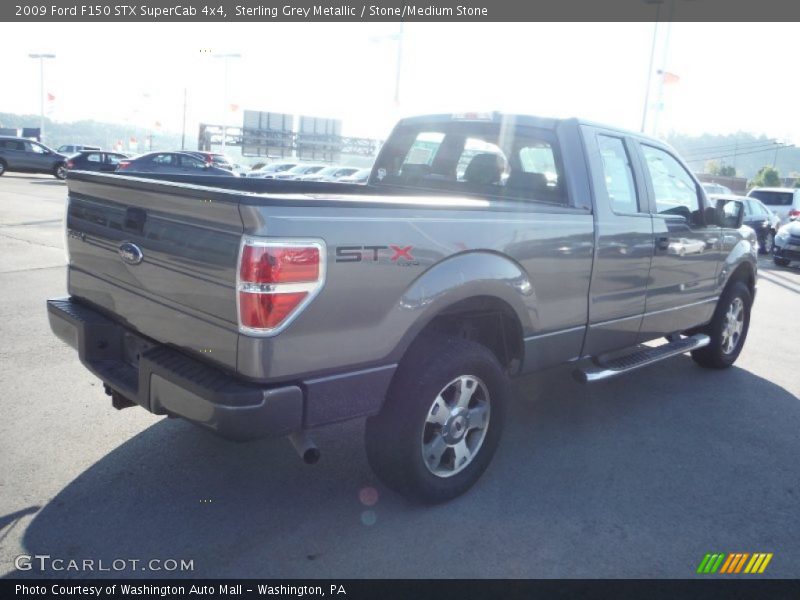 Sterling Grey Metallic / Stone/Medium Stone 2009 Ford F150 STX SuperCab 4x4