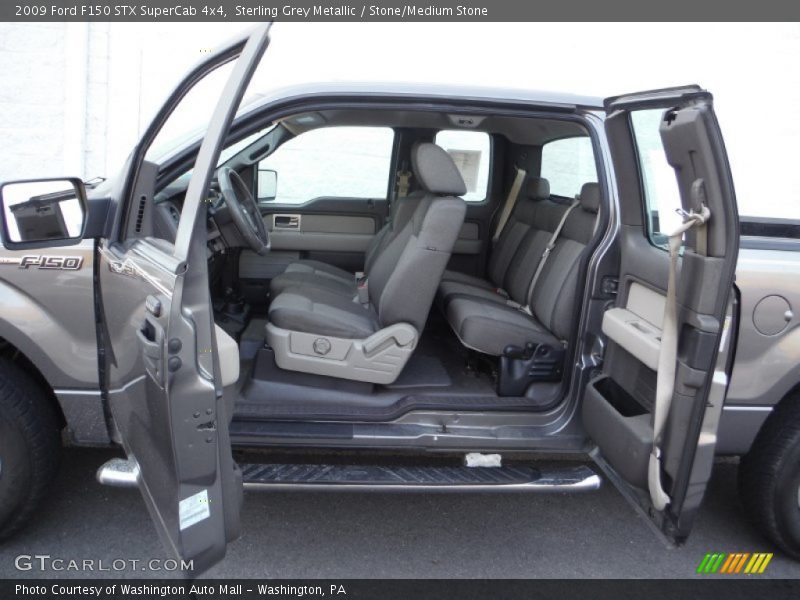 Sterling Grey Metallic / Stone/Medium Stone 2009 Ford F150 STX SuperCab 4x4